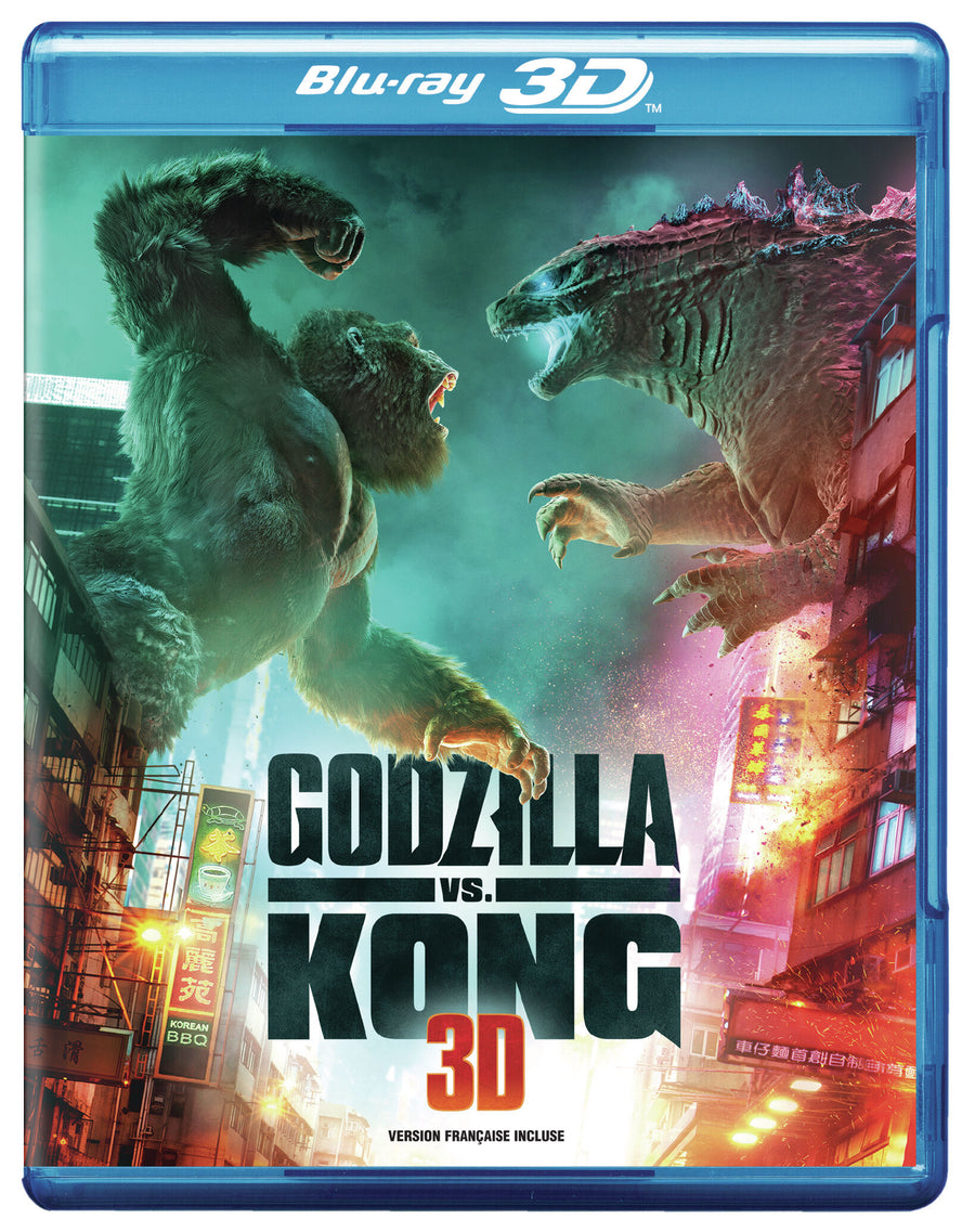 Godzilla vs. Kong (3D) [Blu-Ray]