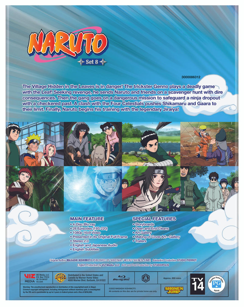 Naruto: Set 8 [Blu-Ray]