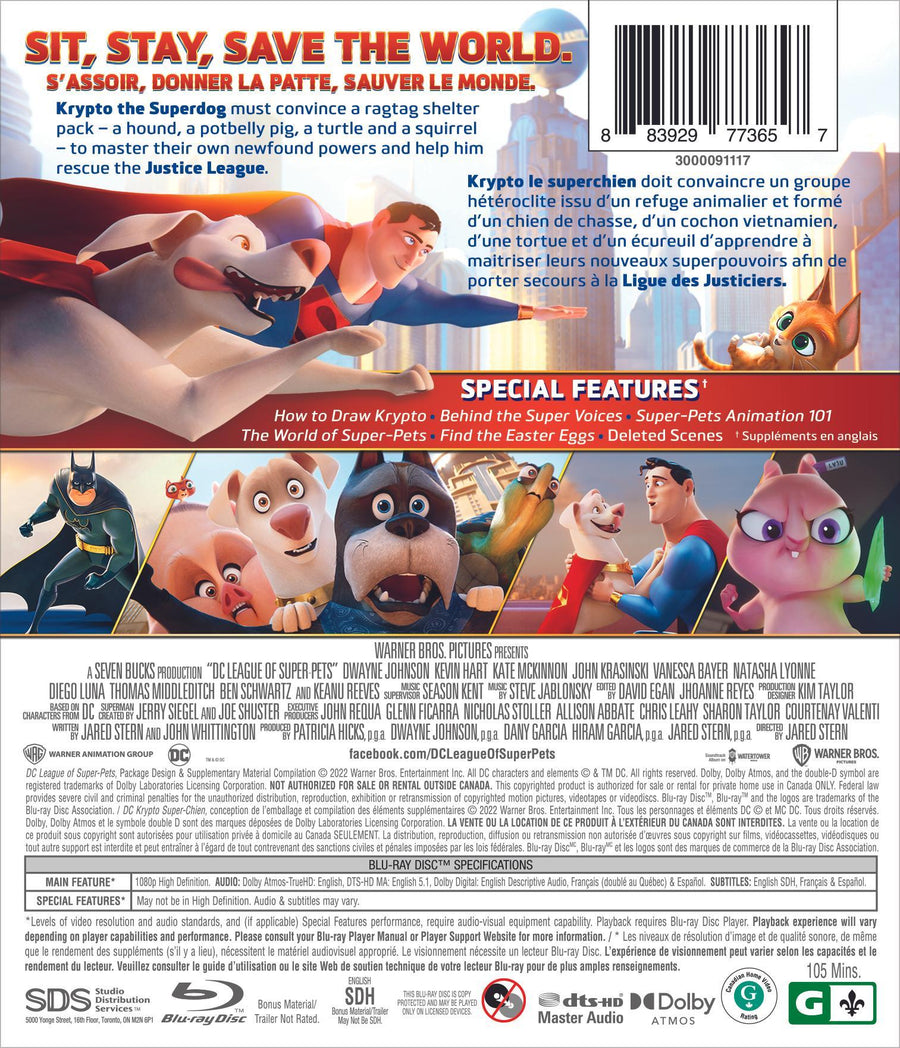 DC Super Pets [Blu-Ray]