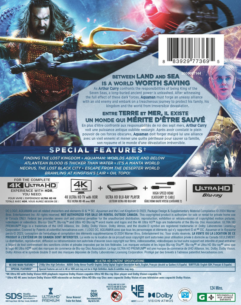 Aquaman and the Lost Kingdom [UHD]