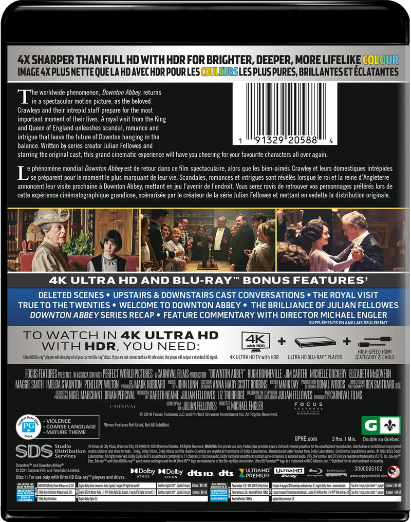 Downton Abbey (4K Ultra HD + Blu-ray) [UHD]