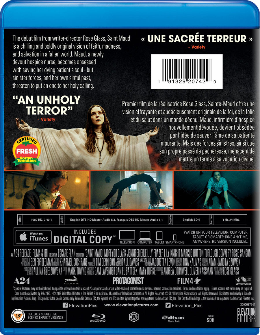 Saint Maud - Blu-ray + Digital [Blu-Ray]