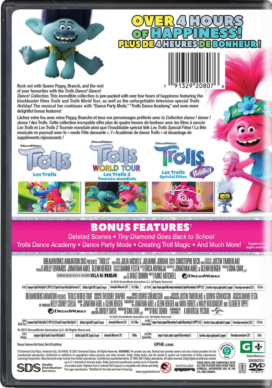 Trolls: Dance! Dance! Dance! Collection [DVD]