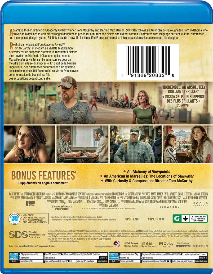Stillwater (Blu-ray + DVD) [Blu-Ray]