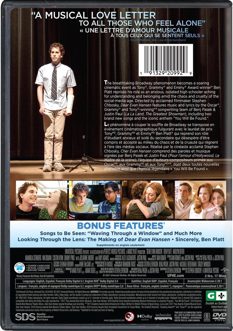 Dear Evan Hansen [DVD]