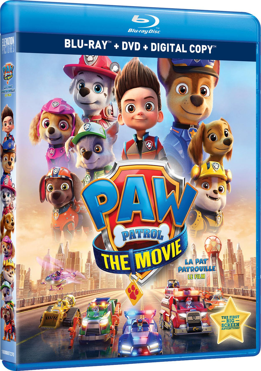 PAW Patrol: The Movie - Blu-ray + DVD + Digital [Blu-Ray]