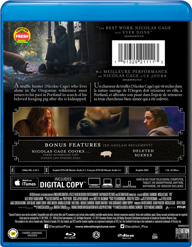 Pig - Blu-ray + Digital [Blu-Ray]