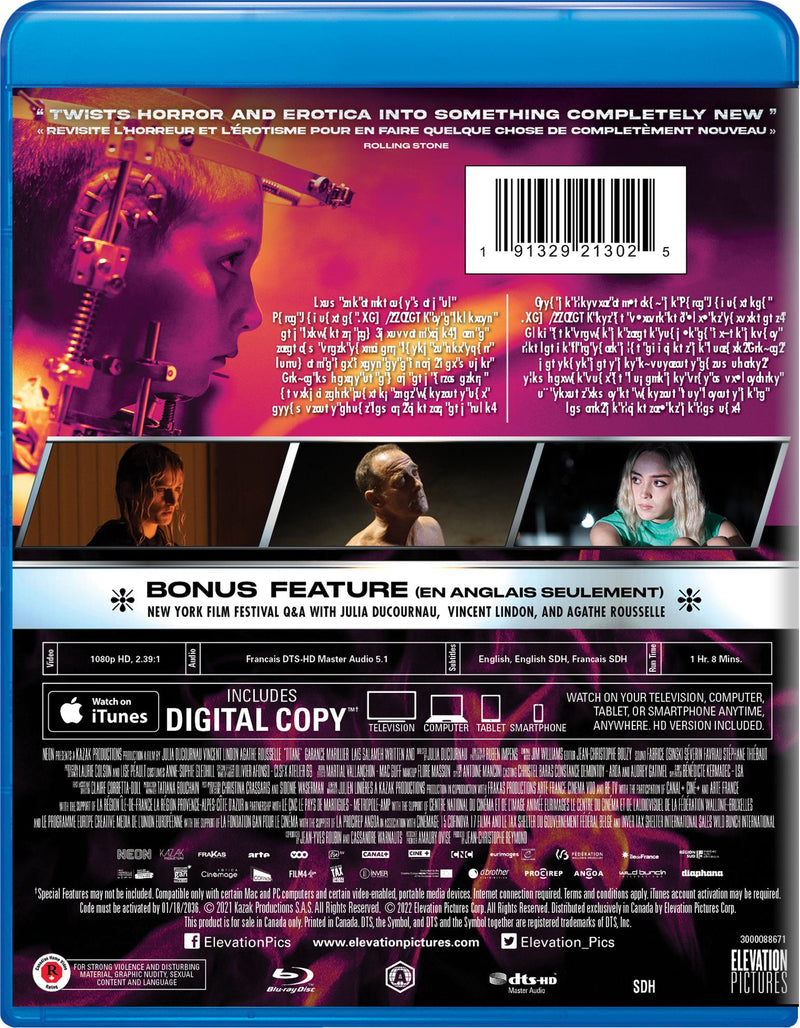 Titane - Blu-ray + Digital [Blu-Ray]