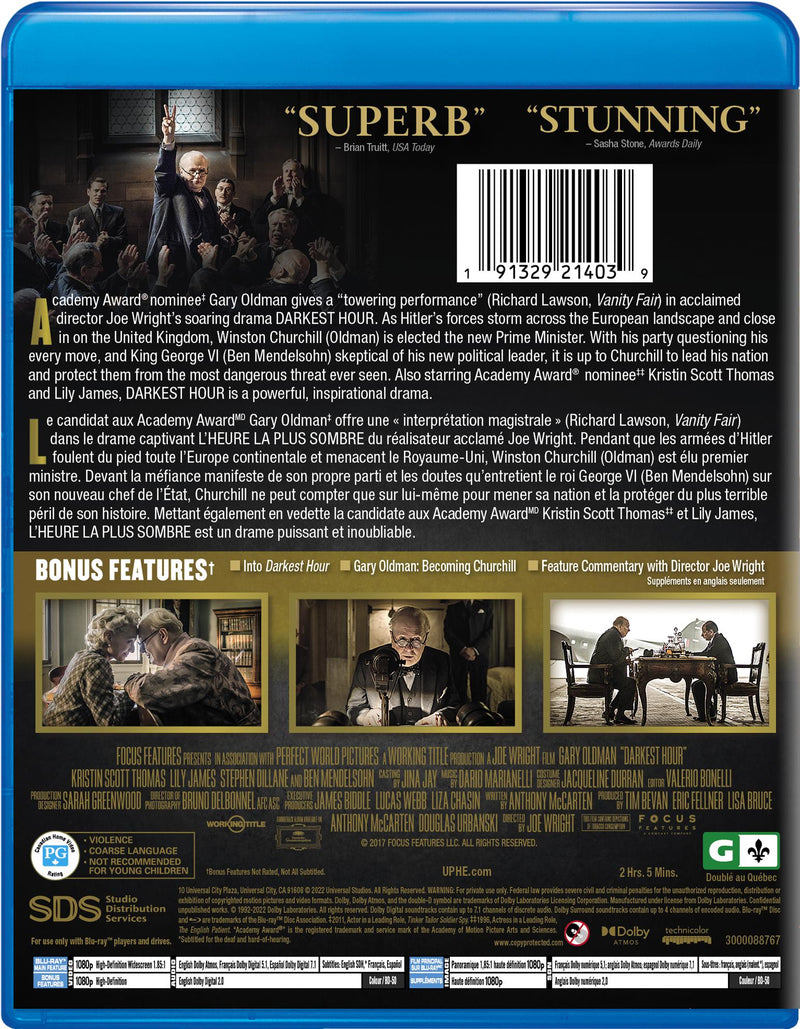 Darkest Hour [Blu-Ray]