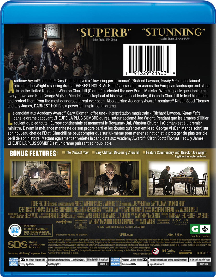 Darkest Hour [Blu-Ray]