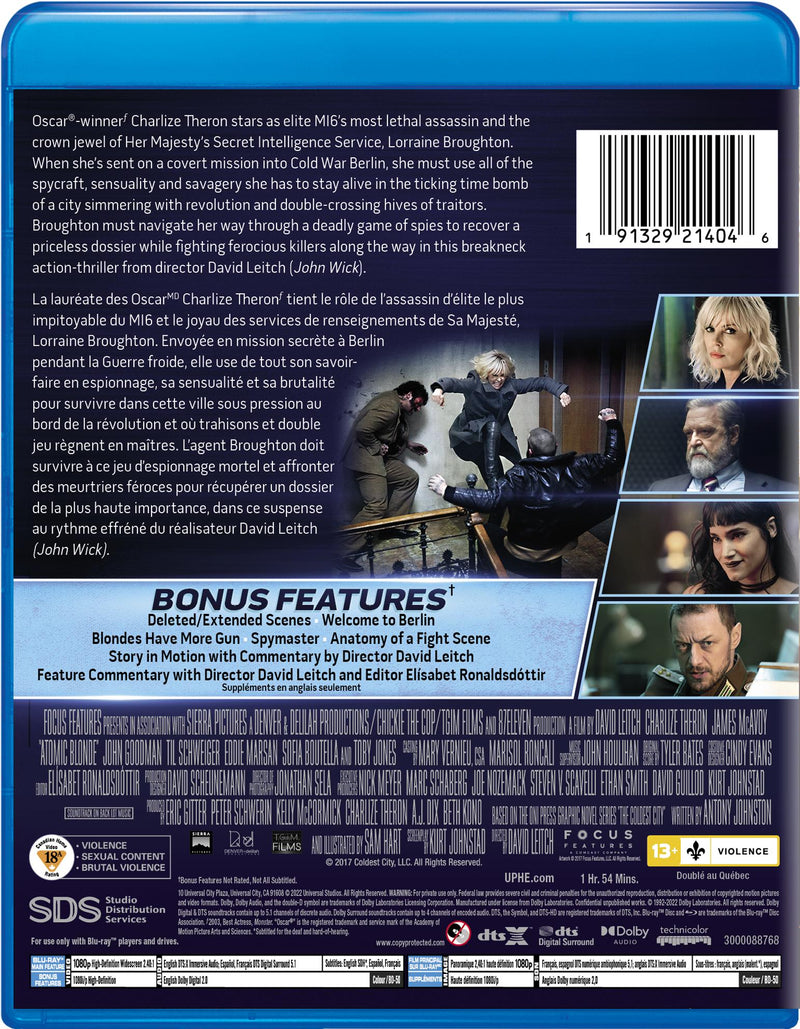 Atomic Blonde [Blu-Ray]