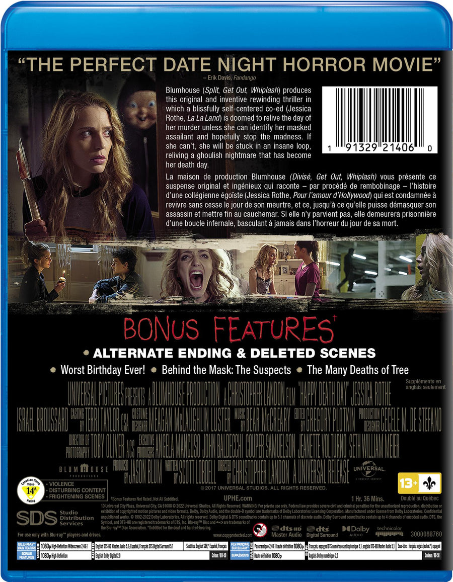 Happy Death Day [Blu-Ray]