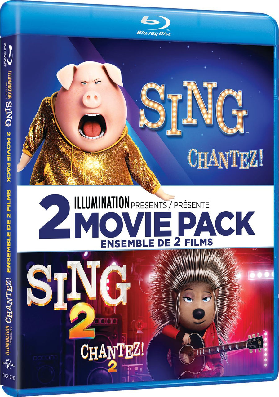 Illumination Presents: Sing 2-Movie Pack [Blu-Ray]