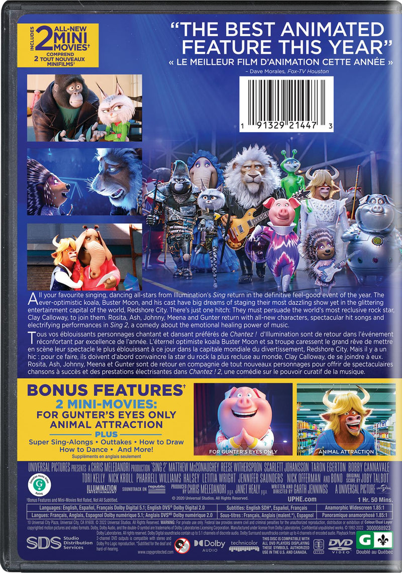 Sing 2 [DVD]