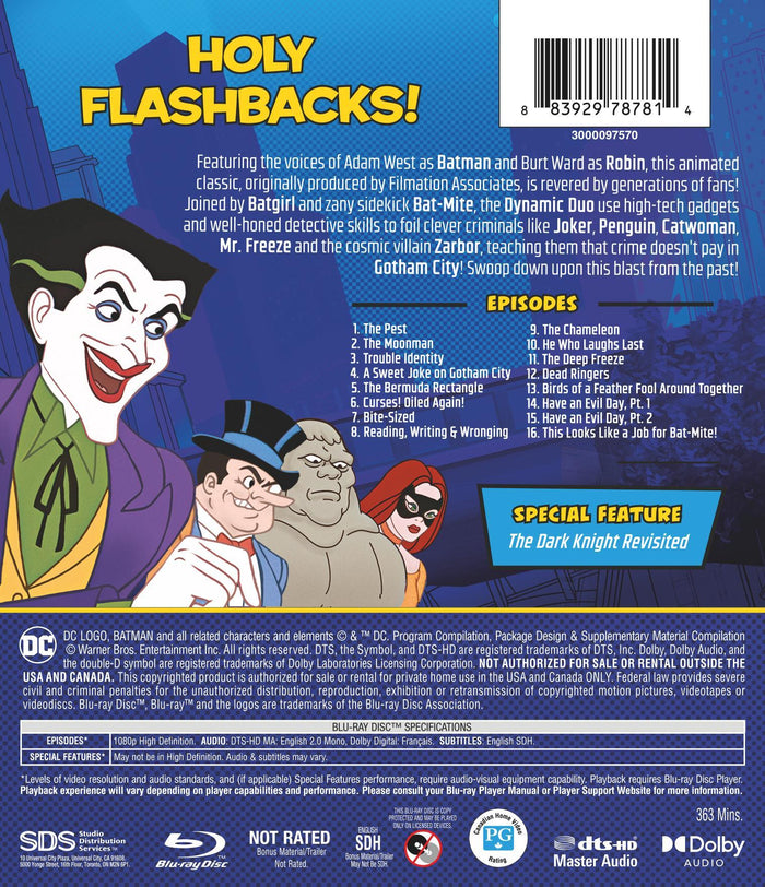 The New Adventures of Batman: The Complete Collection [Blu-ray]