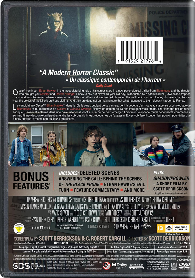 The Black Phone [DVD]