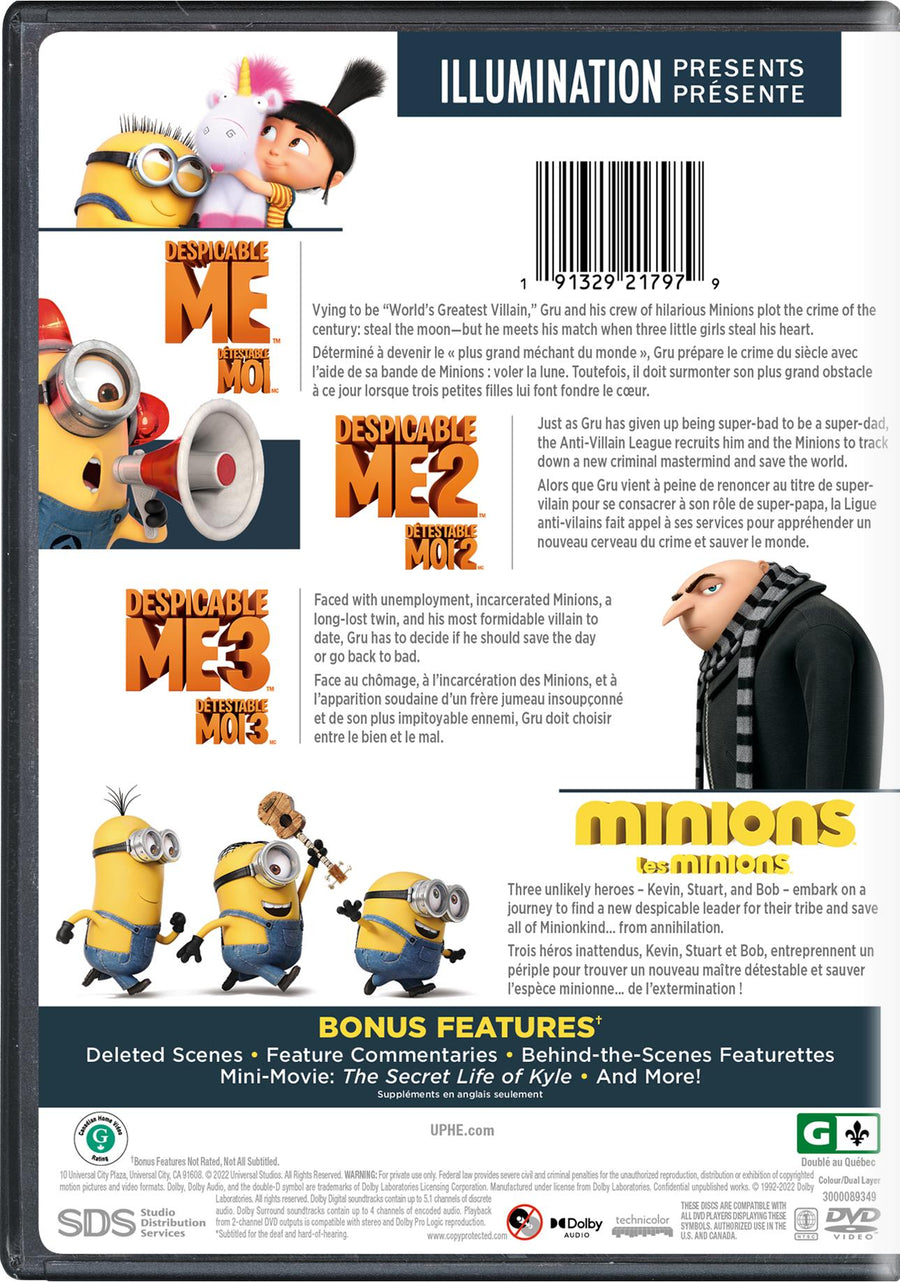 Illumination Presents: 4-Movie Collection [DVD]