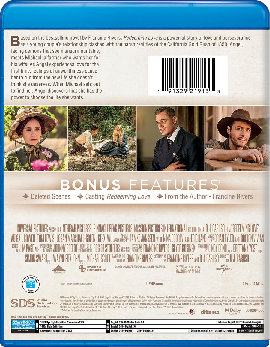 Redeeming Love (Blu-ray + DVD) [Blu-Ray]