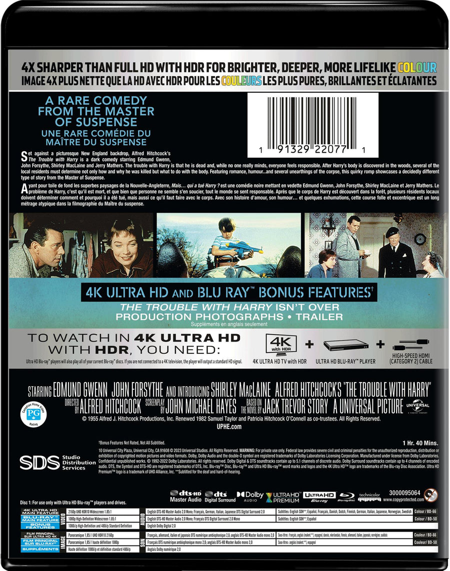 The Trouble with Harry (4K Ultra HD + Blu-ray) [UHD]