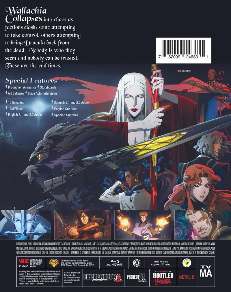 Castlevania: Complete Season 4 [Blu-ray]