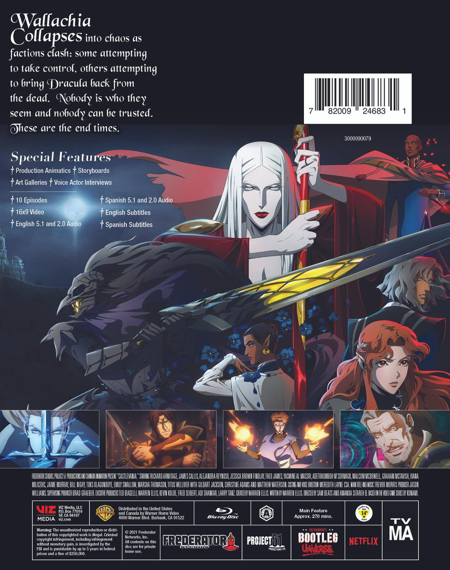 Castlevania: Complete Season 4 [Blu-ray]