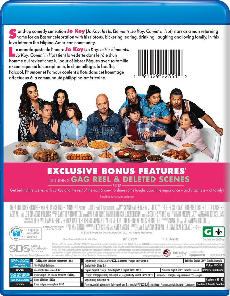 Easter Sunday (Blu-ray + DVD) [Blu-Ray]