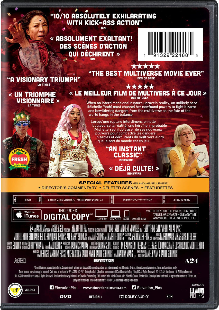 Everything Everywhere All at Once - DVD + Digital [DVD]