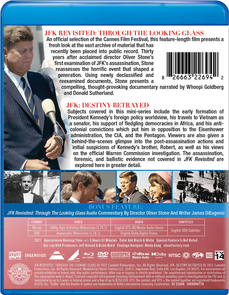 JFK Revisited: The Complete Collection - Blu-ray + DVD [Blu-Ray]