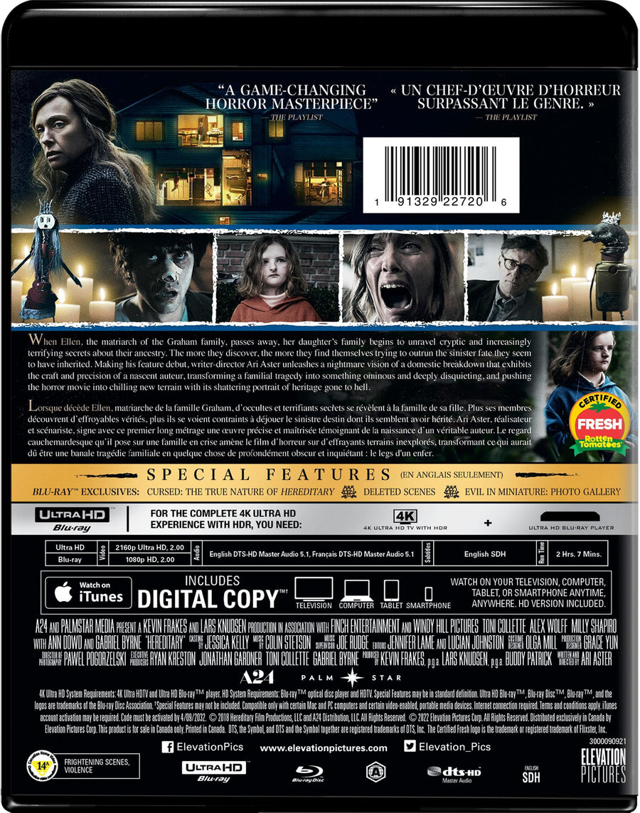 Hereditary - 4K Ultra HD + Blu-ray + Digital [UHD]