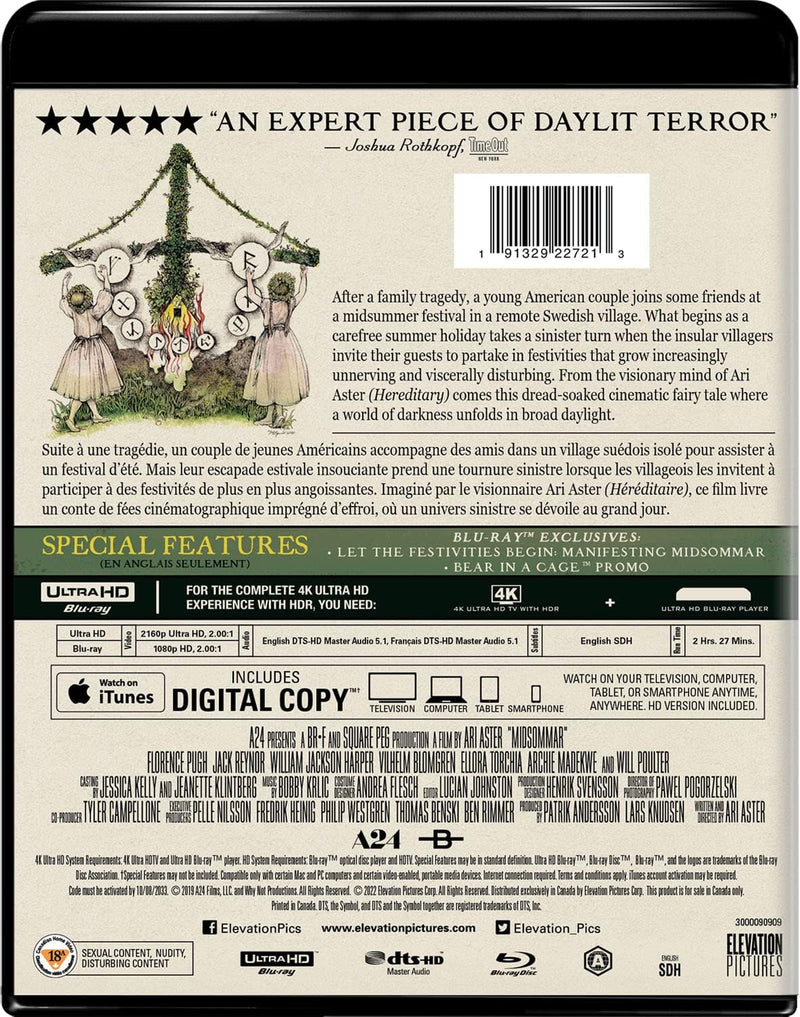 Midsommar - 4K Ultra HD + Blu-ray + Digital [UHD]
