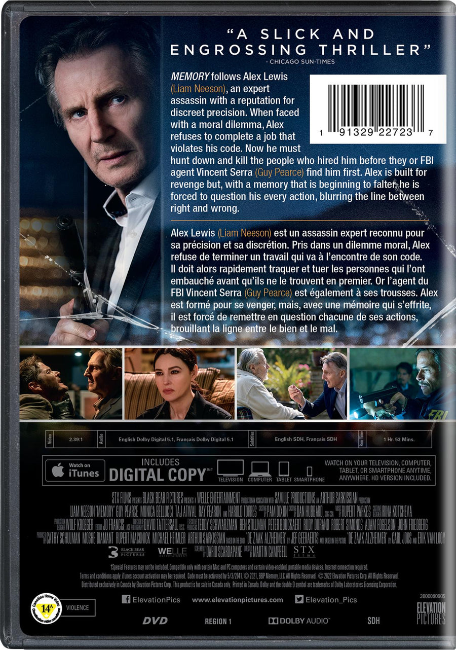 Memory - DVD + Digital [DVD]