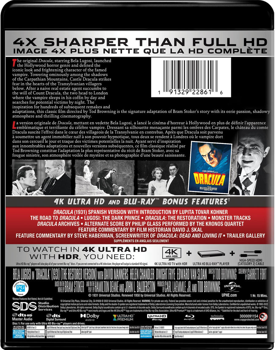 Dracula (4K Ultra HD + Blu-ray) [UHD]