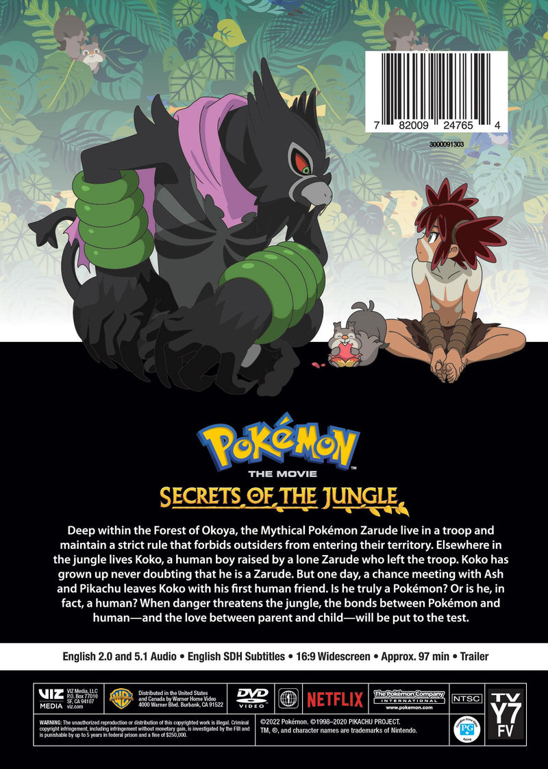 Pokémon the Movie: Secrets of the Jungle [DVD]