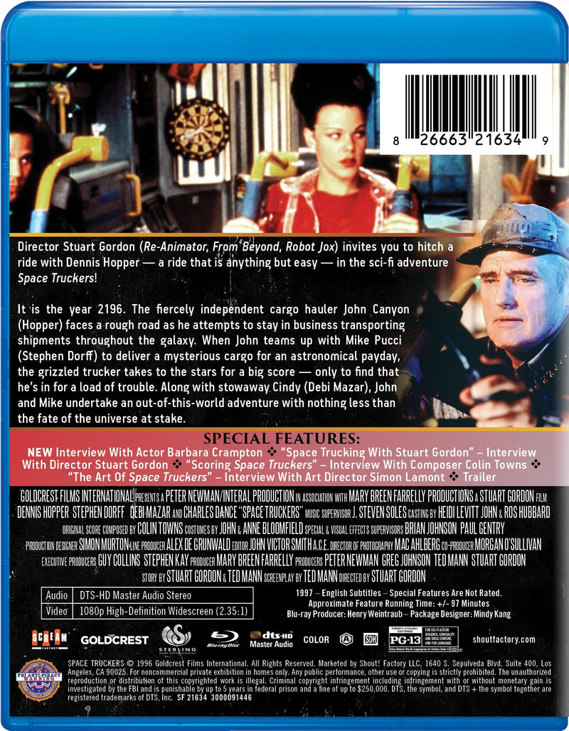 Space Truckers [Blu-ray]