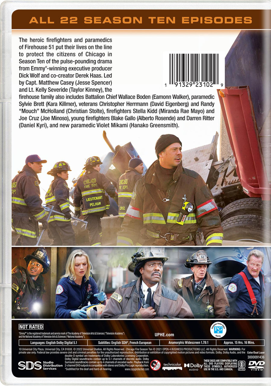 Chicago Fire: Season Ten [DVD]