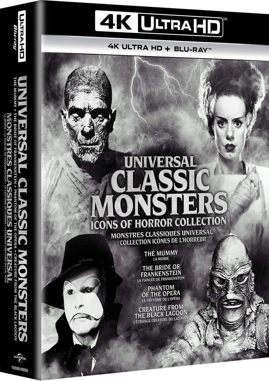Universal Classic Monsters: Icons of Horror Collection (4K Ultra HD + Blu-ray) [UHD]