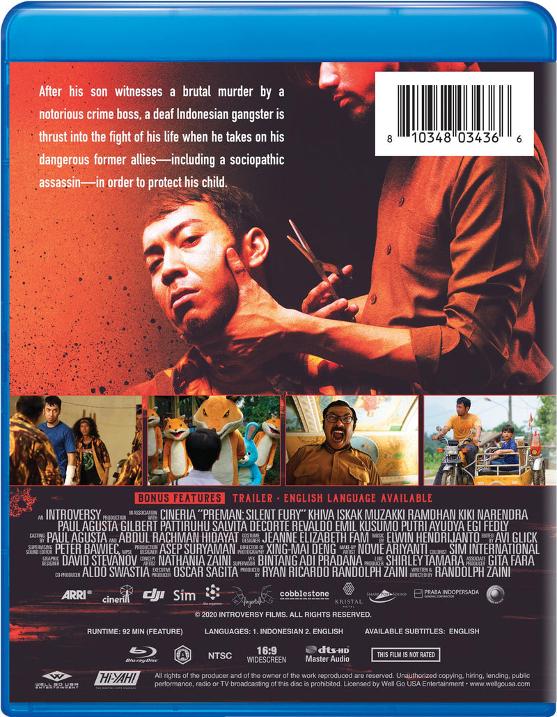 Preman: Silent Fury [Blu-ray]