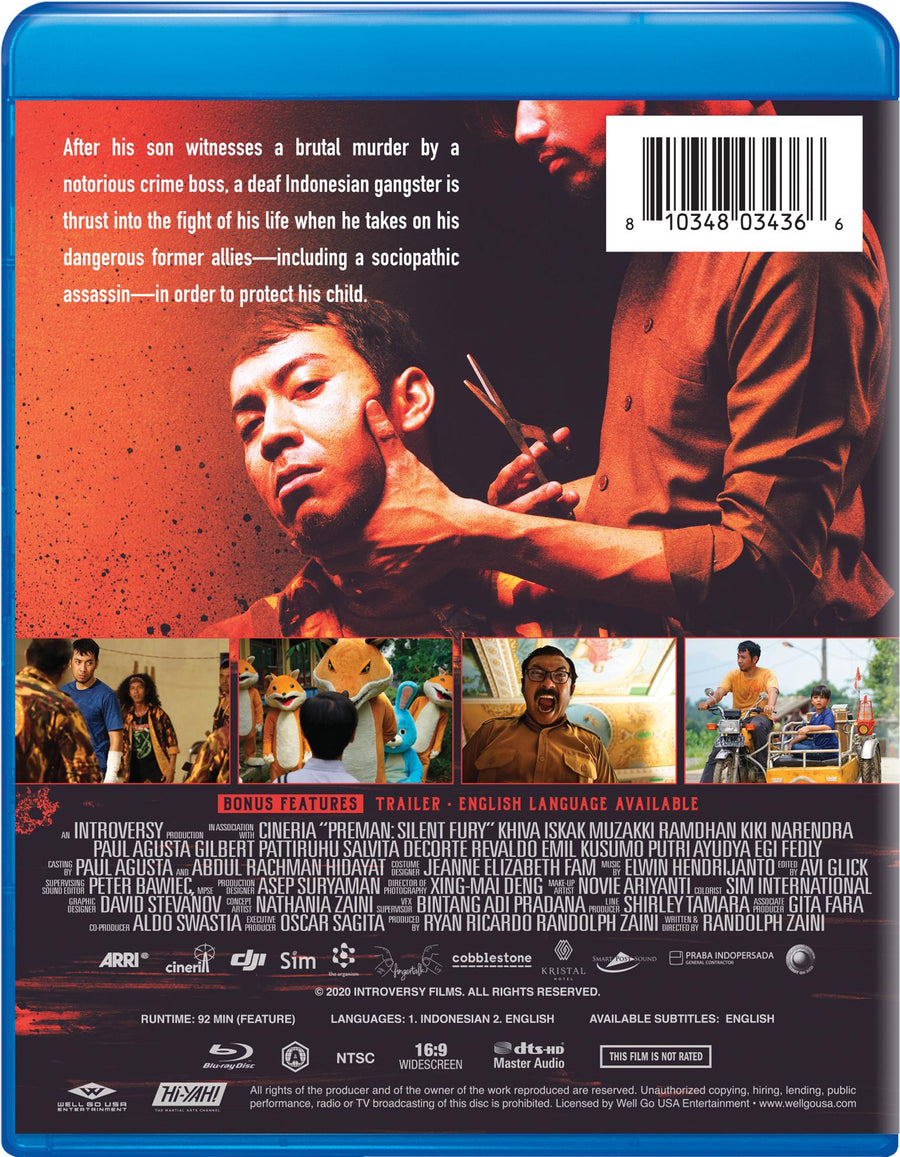 Preman: Silent Fury [Blu-ray]