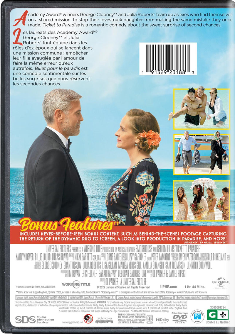Ticket to Paradise [DVD]