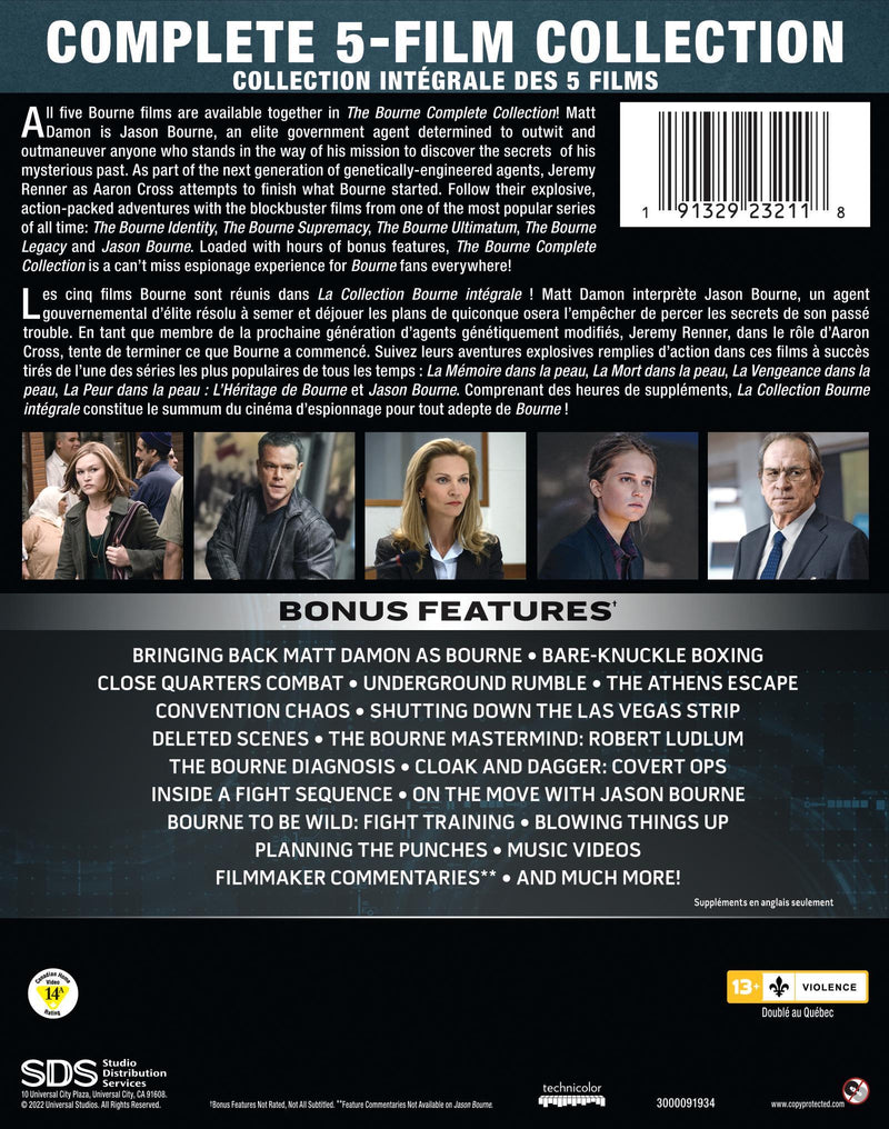 The Bourne Complete Collection [Blu-Ray]