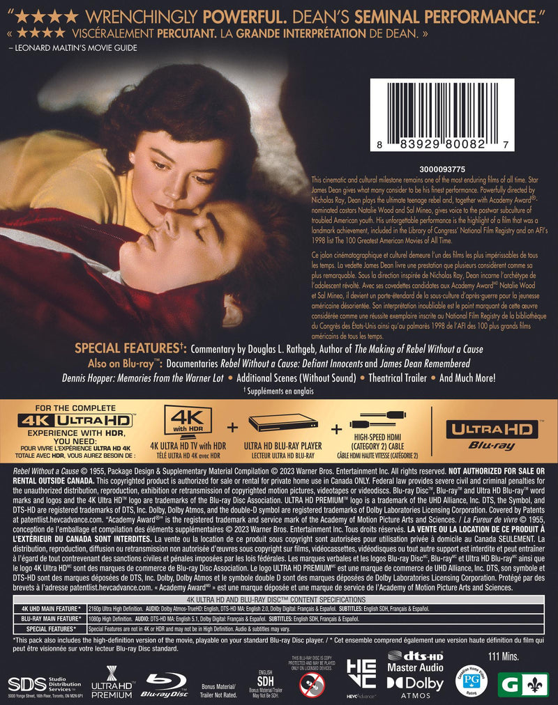 Rebel Without A Cause [UHD]