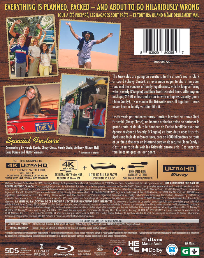 National Lampoon's Vacation [UHD]