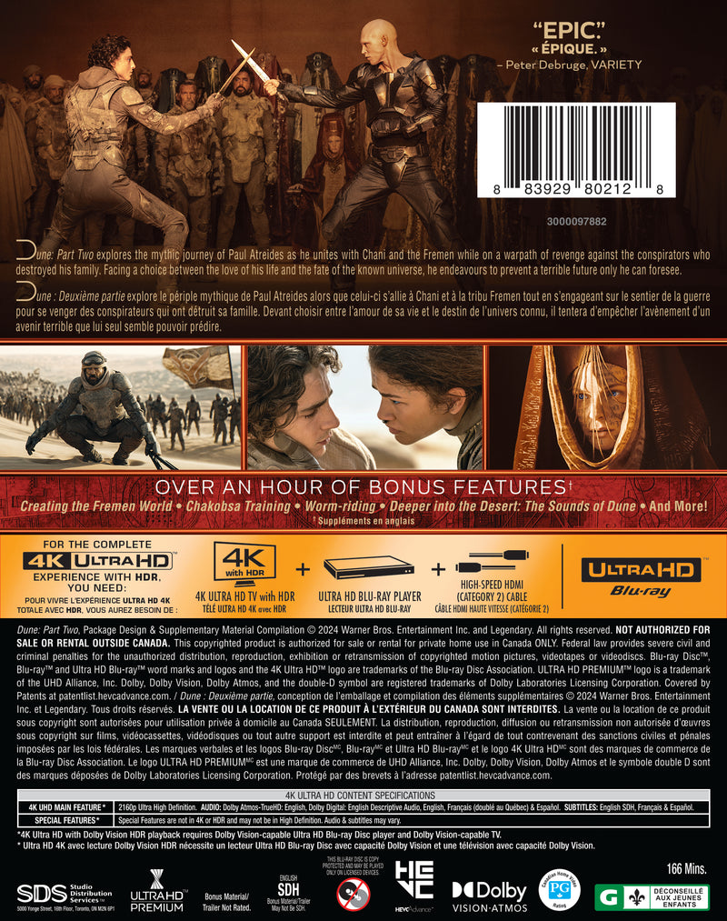 Dune: Part Two [UHD]