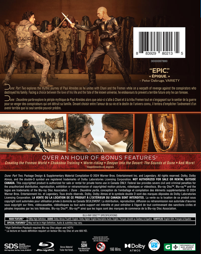 Dune: Part Two [Blu-ray]