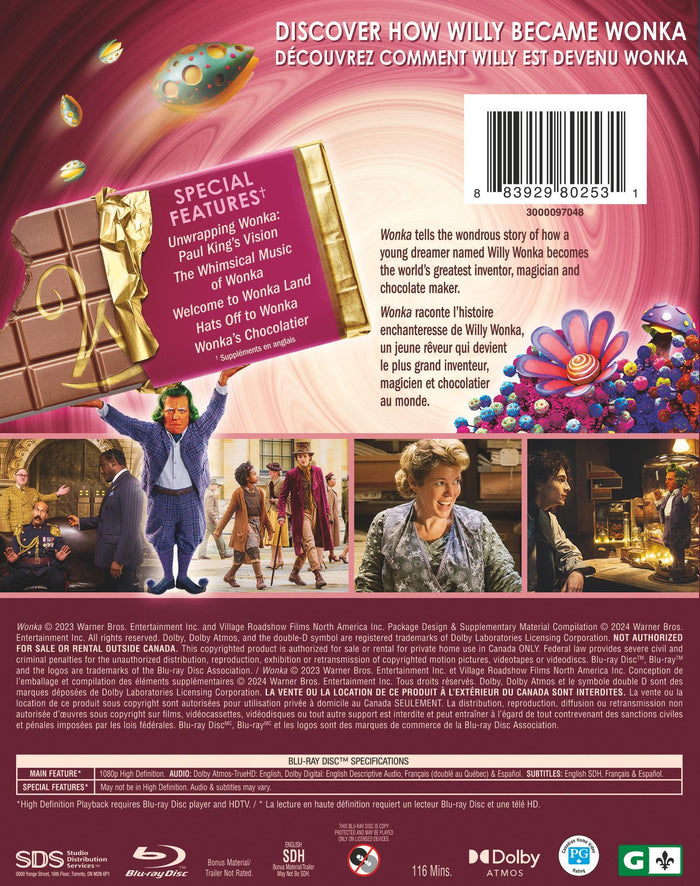 Wonka [Blu-ray]