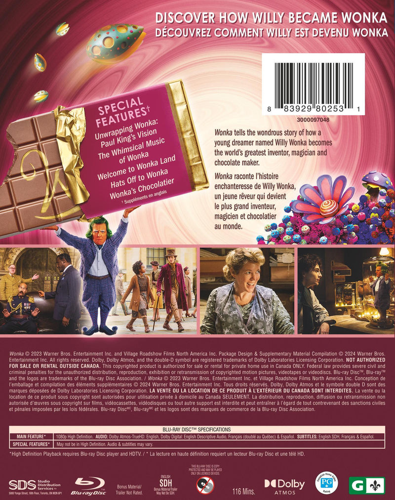 Wonka [Blu-ray]