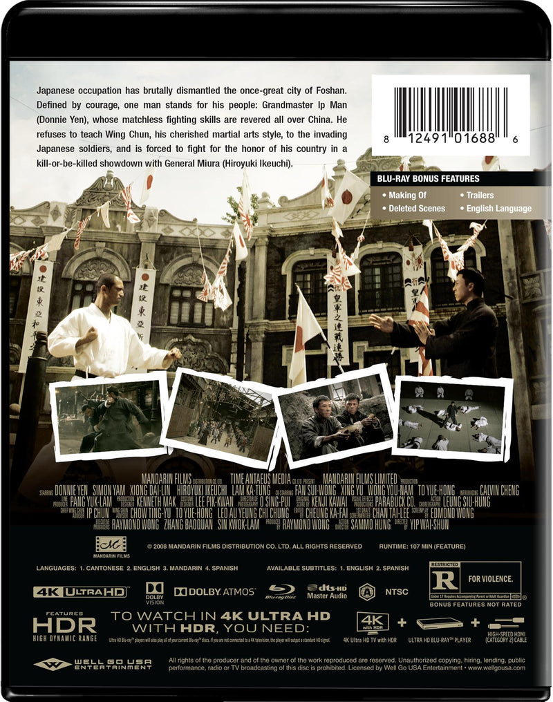Ip Man (4K Ultra HD + Blu-ray) [UHD]