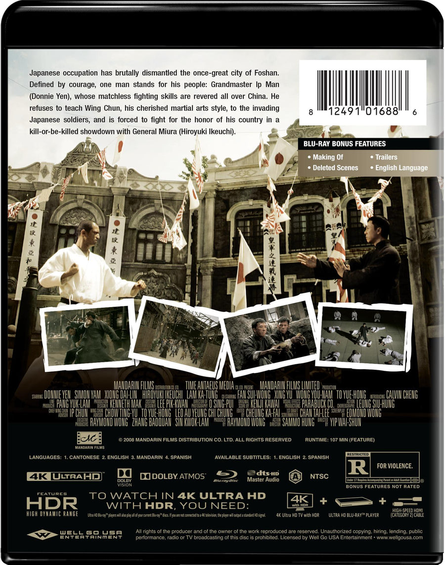 Ip Man (4K Ultra HD + Blu-ray) [UHD]
