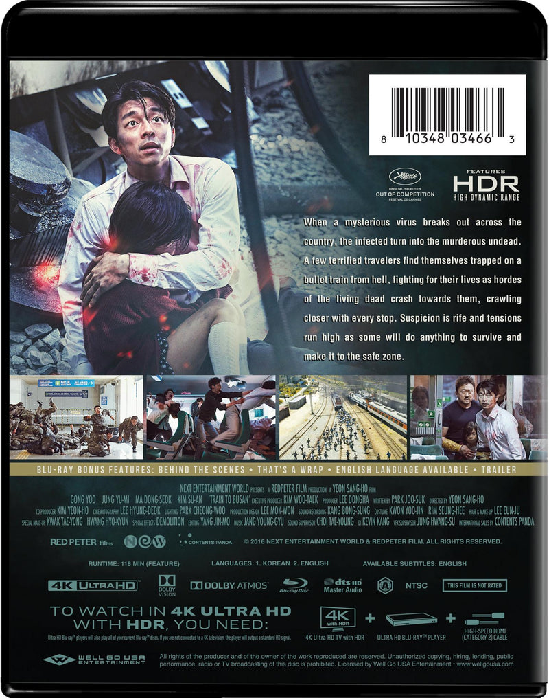 Train to Busan (4K Ultra HD + Blu-ray) [UHD]
