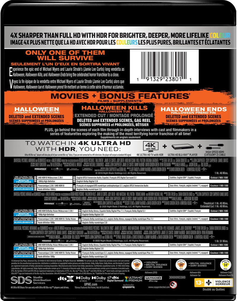 Halloween Trilogy [UHD]